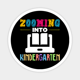 Zooming Into Kindergarten Back to School Virtual 2020 Magnet